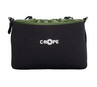 C-Rope Bolsa de neopreno para cámara con forro polar, impermeable, accesorios para cámara, verde, extra-large, Bolsillo adicional