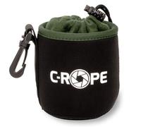 C-Rope Funda de Neopreno para Objetivo con Forro Polar, Funda para Lentes y Accesorios de cámara, Negro, Small, Mochila