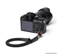 C-Rope Cinta de mano para cuerda de escalada 42cm Negro silencioso 30 cm