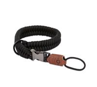 C-Rope Correa Camara, The Claw, 30 cm, Hecho a Mano, Bloqueo rapido, Paracord, Negro