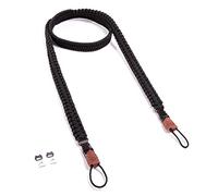 Correa para cámara C-Rope Traveler Silenciosa Negra, 140 cm Paracord