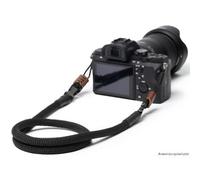 C-Rope Correa para cámara Cuerda de escalada 125 cm Negro silencioso