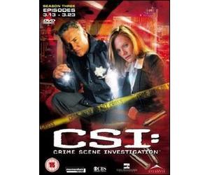 c.s.i. - scena del crimine - staffel 03 parte 02 eps 13-23 3 dvd box set