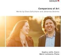 C. Schumann, Brahms : Romances et sonates pour violon et piano. Jaffé, Lehmann.