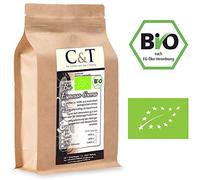 C&T Bio Espresso Crema | Café 1000 g de granos enteros en una bolsa de papel kraft