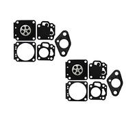 C·T·S Kit de Junta y diafragma de carburador sustituye a NK1 para Mitsubishi T180 T200 T240 Kawasaki HK24-33 Nikki carburador (Paquete de 2)