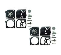 C·T·S Kit de reparación/reparación de carburador reemplaza a ZAMA RB-45 para motosierra Husqvarna 45 40 49 H51 H55 240 245 (paquete de 2)