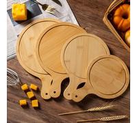 C - Tabla de madera para servir pizza, bandeja ligera con asas, espátula de paleta de pizza, bandeja redonda de transferencia, pala para hornear, elevador de pasteles para mover pizza, galletas