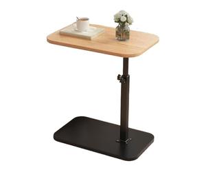 C-Table - Mesa auxiliar de 40 x 30 cm regulable en altura con rotación de