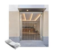 C - Tira de PVC para puertas de congelador, cubierta térmica resistente al viento para mercados de refrigeradores y uso industrial de gas. Tamaño: 75 x 190 cm