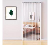C - Tira de vinilo para puertas de refrigeradores y almacenes, tiras de plástico comercial de 1,5 mm de grosor, paneles de puerta de congelador de 165 x 250 cm