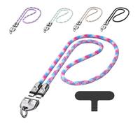 C to C 240w Charging Cable with Wearable Bracelet Design,Portable Fashion Fast Charger Cable,480mbps Data Transfer & Phone Charger, Braided Nylon for Laptop, Tablet, Phone (Pink,1.2m/47.24in)