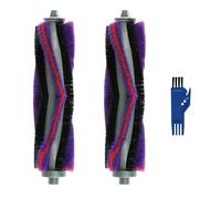 C-U 2 cepillos giratorios de repuesto, cepillo para alfombras compatible con aspiradora robot para Eureka NERE10S, con cepillo de limpieza de regalo