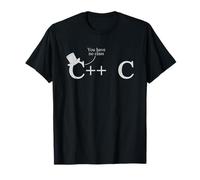 C++ VS C | Ciencia de Datos de codificación de programación Nerd Divertida Camiseta
