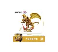 (C)Yu-Gi-Oh! Animación Soldado Dios Gigante Tres Dioses de Fantasía Dios Sol Dragón Alado Bloques de