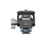 C082 Adjustable Damping Load 3KG for Camera Tripod Fill Light with Cold Shoe Mount 1/4In Screw Hole 180 Tilt