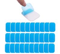 C100AE 60 PCS Gel Pad para EMS Electroestimulador Muscular Abdominales, EMS Gel Hojas para Masajeador Eléctrico Cinturó, ABS Estimulador Muscular Repuesto De Repuesto Accesorios