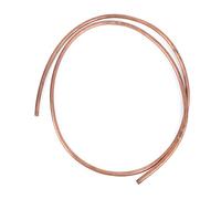 C1100 T2 Tubo de cobre Resistencia a altas temperaturas Bobina de tubería de refrigeración 2 m Tubería de bobina suave Aire acondicionado Refrigerador OD 10 mm ID 8 mm