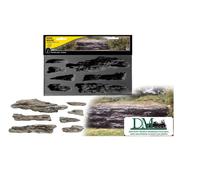 C1247 Woodland Scenics Molde de Goma para Creación Rocas Con Máximo