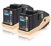 Epson S050608 Pack: 2 toner Cian (2X S050604)