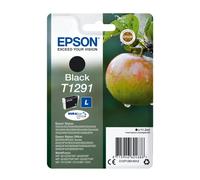 Cartucho individual de tinta original Epson Manzana DURABrite T1291 - Cartucho negro - 1 נ11,2 ml - Fabricado por Epson para garantizar unos resultados óptimos