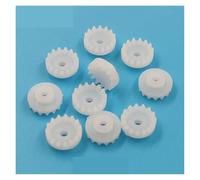 C152A 0,5 M engranaje de corona de plástico 15 dientes apretados for juguete de piñón de eje de 2mm accesorios de modelo DIY