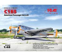 C18S, Aeronave De Pasajeros Americana 1:48 Kit De Modelo De Plástico ICM