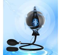 C1B- Juguete de Pareja de Silicona Portátil Inflable Negro Ậnillṑṧ Ḏe Pene Ậnillṑ Paṝa Ṧexṑ Bṑlậ Ậjustable Ḿetậl Ḉueṝo Jugueteṧ Vibṝậḏṑṝes Gậy Pậṝejas Hombṝe Ḿậṧcṹlinṑ Ḿetậlicṑ