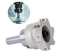 C20 FMB27 Collet Chuck Suptor BAP400R-80-27-6 Cutter de Flauta APMT1604 Insertos de Fresado que Es una Buena Resistencia Al S Se Desplaza y Se Aprieta para Hacer las Inserciones (C20-FMB27+80 Cutter