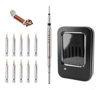 C210 Soldering Iron Tip Set Point 0.2mm Precision(A) | 0.2mm ultra-fine point, interchangeable design, precise fly-wire repair, phone screen fix, easy install