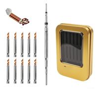 C210 Soldering Iron Tip Set Point 0.2mm Precision(C) | 0.2mm ultra-fine point, interchangeable design, precise fly-wire repair, phone screen fix, easy install