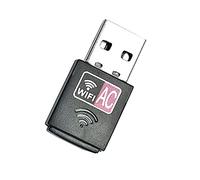 C23 USB WiFi adaptador 600 Mbps - Dual Band WiFi Stick 2.4 GHz & 5 GHz - Mini adaptador de red inalámbrico para PC portátil - Compatible con Windows Linux macOS - USB 2.0 Plug and Play