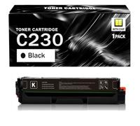 C230 C235 Cartucho de Tóner Alta Capacidad Compatible para Xerox - con Chip - Negro ~3.000 / Color ~2.500 Páginas - 006R04391 006R04392 006R04393 006R04394 - 1 Cartucho,BK