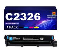 C2326 Cartuchos de tóner Compatibles con impresoras para Lexmark C2326 y XC2326,sin Chip, Alto Rendimiento (5000/6500 páginas)