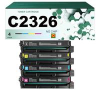 C2326 Cartuchos de tóner compatibles para Lexmark C2326 y XC2326 (sin Chip), para Oficina en casa o Empresas