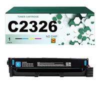 C2326 Cartuchos de Tóner sin Chip compatibles para Lexmark Cartucho de Tinta, Funcionan en impresoras para Lexmark C2326 y XC2326