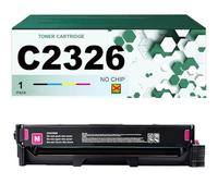 C2326 Cartuchos de Tóner sin Chip compatibles para Lexmark Cartucho de Tinta, Funcionan en impresoras para Lexmark C2326 y XC2326