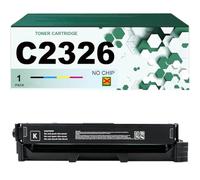 C2326 Cartuchos de Tóner sin Chip compatibles para Lexmark Cartucho de Tinta, Funcionan en impresoras para Lexmark C2326 y XC2326