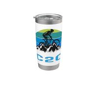C2C Costa a Costa Vaso térmico de acero inoxidable de doble pared
