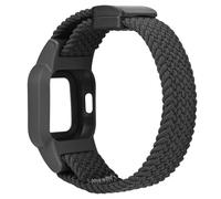 C2D JOY Correa trenzada de nailon compatible con Garmin Vivofit Jr. 3 bandas de reloj deportivo con cierre magnético, color negro