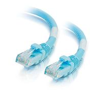 C2G 15ft. Cat6a RJ-45 - Cable de Red (4,57 m, Cat6a, U/UTP (UTP), RJ-45, RJ-45, Azul)