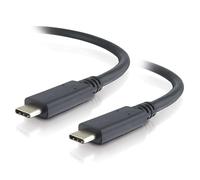 C2G 28848 - Cable USB (1 m, USB C, USB C, 3.1 (3.1 Gen 2), Male connector / Male connector, Negro)