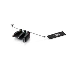 C2g 29878 cambiador de género para cable 3x hdmi mini displayport, di