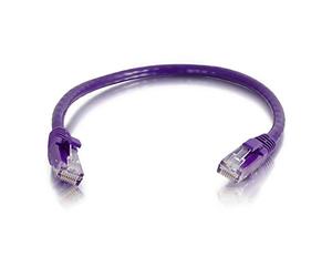 C2G 3m Cat6 550MHz Snagless Patch Cable - Cable de Red (3m, Cat6, U/UTP (UTP), 131g, Cat6) Púrpura