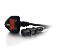 C2G 5m Power - Cable (5 m, Male connector / Female connector, BS 1363, C13 acopl