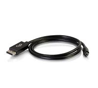 C2G 84301 2m Mini DisplayPort to DisplayPort Adapter Cable M/M - Black Black 2 m