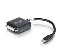 C2G 84311 20cm Mini DisplayPort Male to Single Link DVI-D Female Adapter Converter - Black