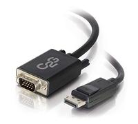 C2G 84333 3m DisplayPort Male to VGA Male Adapter Cable - Black