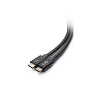 C2g cable activo thunderbolt 4 usb-c de 0,8 m, velocidades de transfer