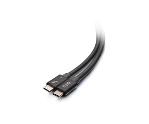 C2g cable activo thunderbolt 4 usb-c de 0,8 m, velocidades de transfer